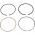 Set Segmenți Briggs & Stratton OEM 499604,  V-Twin