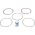 Set Segmenți Honda OEM GX630, GX690