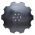 Taler Disc Crestat 510x5 Mm