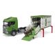 Camion Scania transport vite Bruder