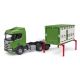 Camion Scania transport vite Bruder